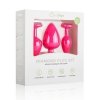 Plug-Diamond Plug Set-Pink